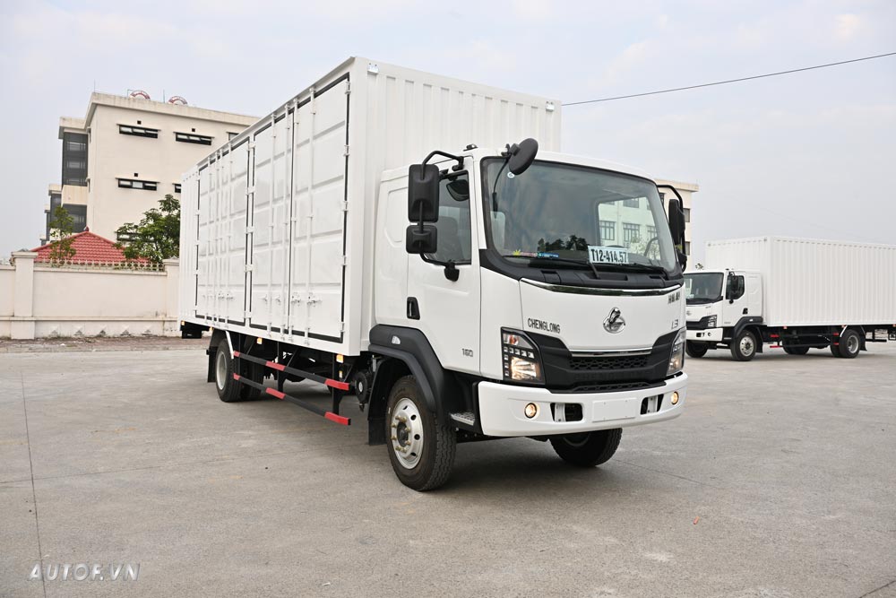 Xe tải ChengLong L3 160HP thùng kín chở pallet dài 7M & 8M